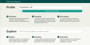 Census Reporter Homepage